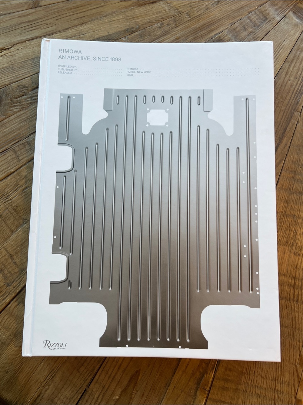 RIMOWA Hardcover Coffee Table Book - White & Silver